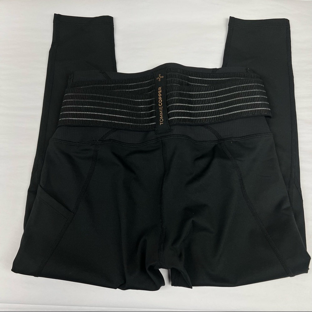 Tommie Copper Adjustable Back Support Ankle Length Leggings - Picture 2 of 9